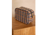 Pochette de toilette motif tartan LIAM