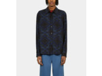 Chemise Manches Longues Imprimee blue