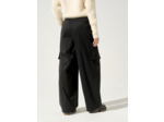 Pantalon large noir