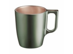 Mug 25cl green leaf Flashy
