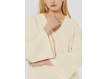 Robe Rolie Ecru en Polyester