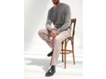 Pantalon chino en velours ardoise