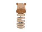 Hochet en bois Hippopotame Miscel