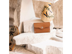 Porte cartes Sans couture en cuir lisse
