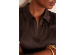 Blouse en satin CARLA