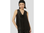 Top Topaze Noir en Polyester
