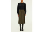 Jupe midi en velours fluide - CEPHISE