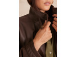 Veste bomber PERLE en cuir