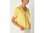 Blouse mila poussin