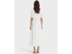 Robe Roseau Ecru en Polyester