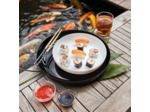 6 assiettes mezze 29cm noir Friends'time