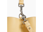 Sac seau Louise en cuir grainé