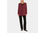 Blazer Pied De Poule Noir Et Rouge black - red