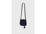 Besace en cuir velours - CAMILLE