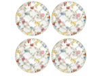 GARDEN DREAMS Cof 4 ass dessert 19cm