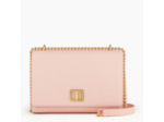Grand sac bandoulière Eva en cuir grain caviar