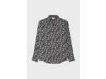 Chemise à fleurs en satin - BERNICE
