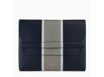 Pochette A4 Justin en cuir lisse