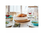 Plat de cuisson ovale 29x17cm blanc Smart Cuisine