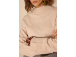Pull col montant BEN en laine