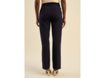 Pantalon effet pont à boutons dorés