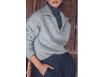 Pull col camionneur en mohair BROOKE