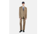 Veste De Costume Marron Clair En Laine brown