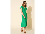 Robe midi cache-coeur