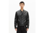 Veste en cuir noire black