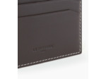 Porte cartes Léon en cuir lisse