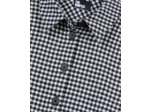 Chemise à carreaux vichy black white