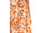 Jupe orange confite