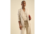 Veste de tailleur contenant du lin