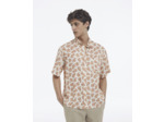 Chemise Classique Manches Courtes white pink