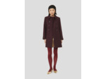 Manteau Marceau Bordeaux en Laine