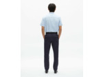 Pantalon large avec bouton au dos dark navy