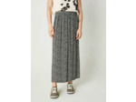 Jupe isa fleurettes noires