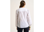 Chemisier en voile de coton et broderie anglaise