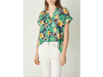 Chemise karina bleu majorelle