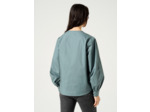 Blouse bleu de gris