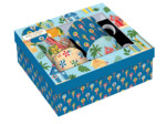 A LA PLAGE Coffret 4 mugs 30cl