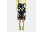 Jupe Midi Nouee light pink / dark navy
