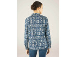 Chemise maree bleue