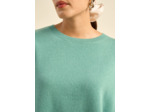 Pull col bateau 100% cachemire