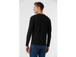 T-shirt manches longues col V broderie poitrine
