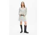 Robe courte a manches longues blue