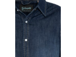 Chemise en denim à manches longues SCHOTT SHTULSAX
