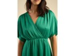 Robe courte à volants