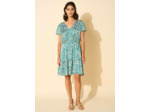 Robe courte imprimée