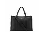 Le cuir graine sac a main zipp